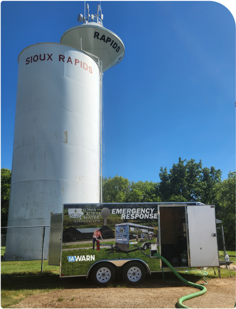 Response to Sioux Rapids flooding June 2024